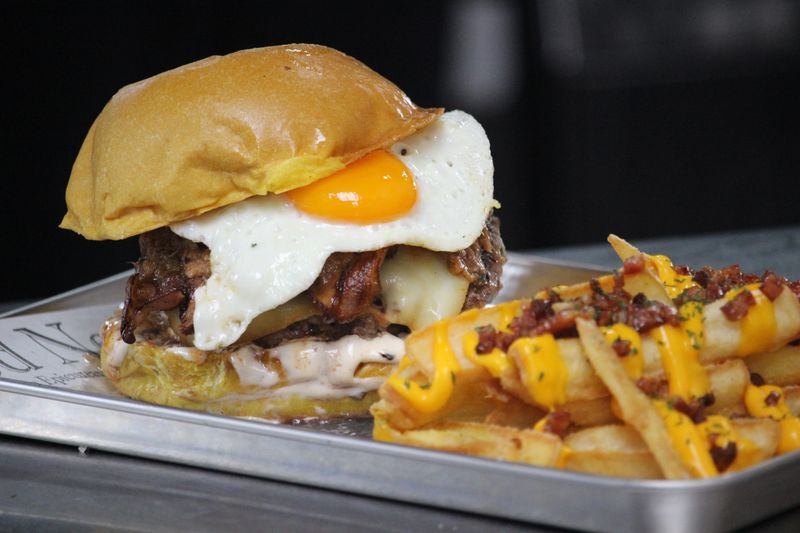 Lunch special burger deal